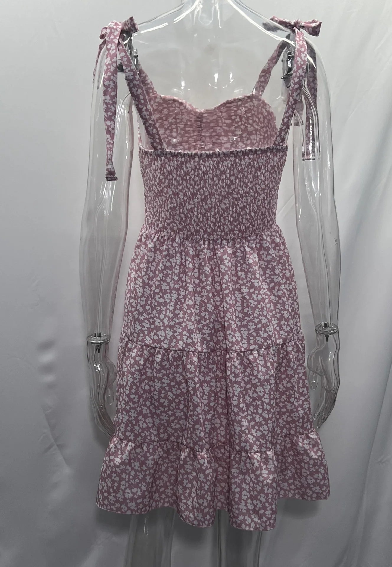 Vintage Casual Baby Doll Strapless Summer Dress