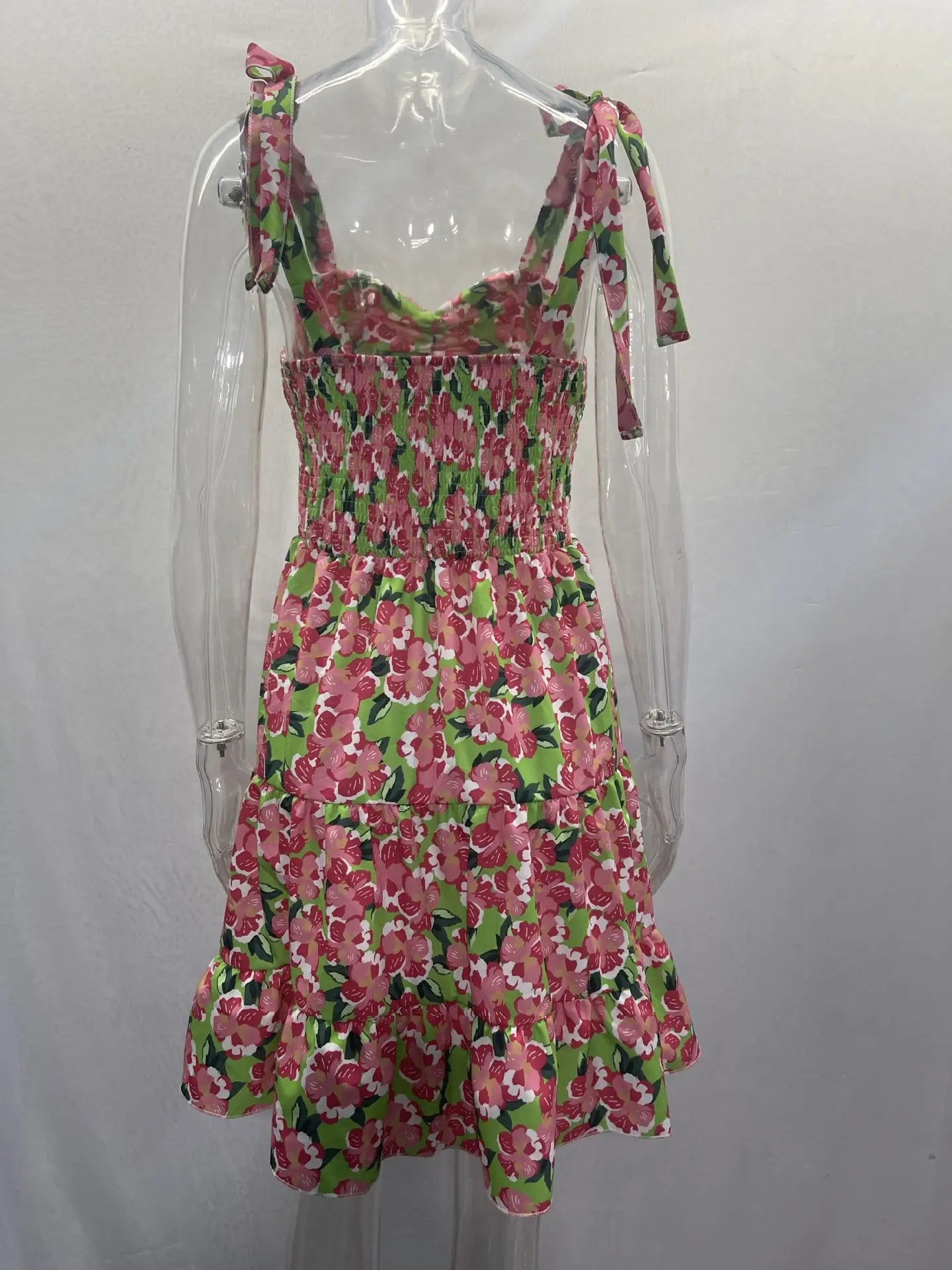 Vintage Casual Baby Doll Strapless Summer Dress