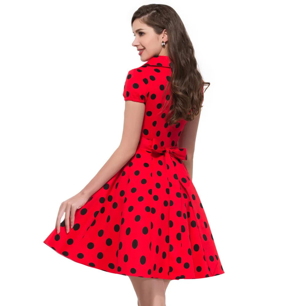 Vintage Ms. Dotty Lady Bug  Dress